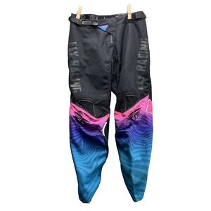 Fly Racing Kinetic Pants Women's 32 Padded Dirt Bike Motorcross Off Road Sports